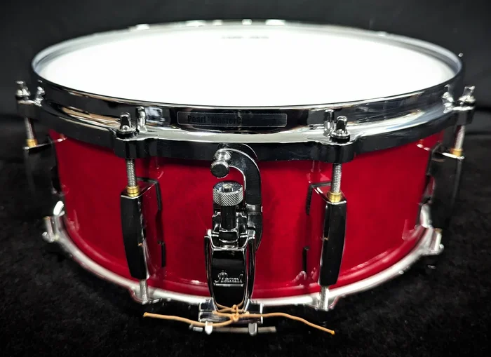 Masters MCX Red Lacquer Maple Snare