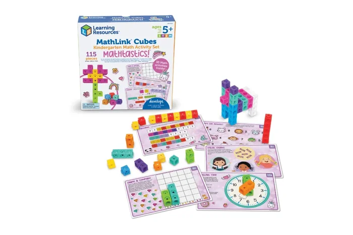 MathLink® Cubes Kindergarten Math Activity Set: Mathtastics!