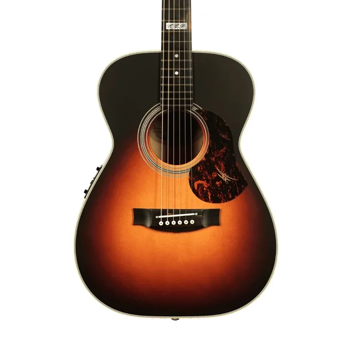 Maton EBG808TE Tommy Emmanuel Signature Acoustic/Electric Guitar – Tobacco Sunburst