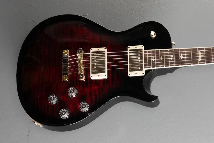 McCarty 594 Singlecut – Fire Red Wraparound Smokeburst