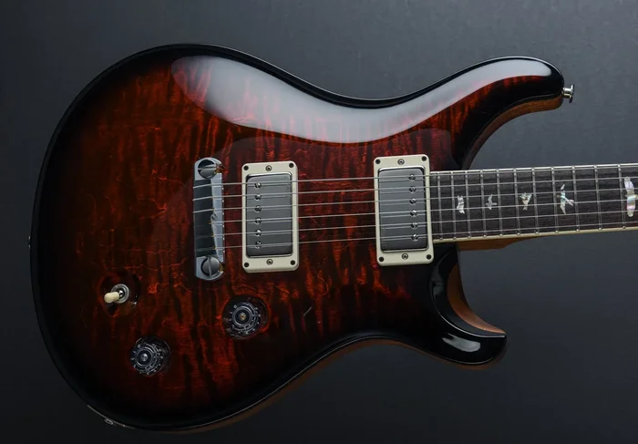 McCarty – Fire Red Wraparound burst w/natural back