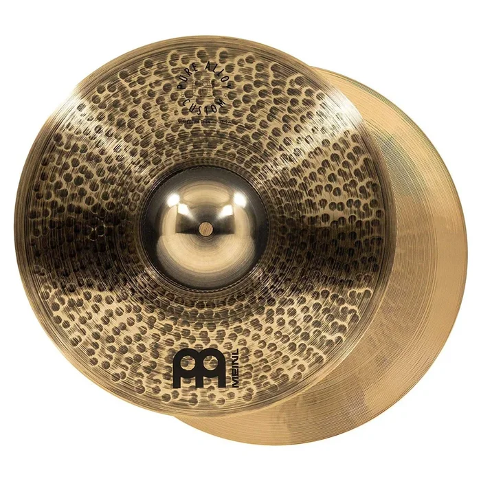 Meinl 15″ Pure Alloy Custom Medium Thin Hi-Hat Pair