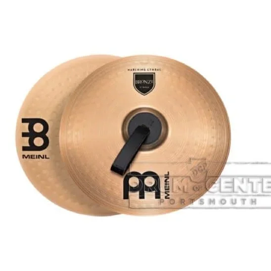 Meinl 16 B8 Bronze Marching Cymbals Medium, Pair