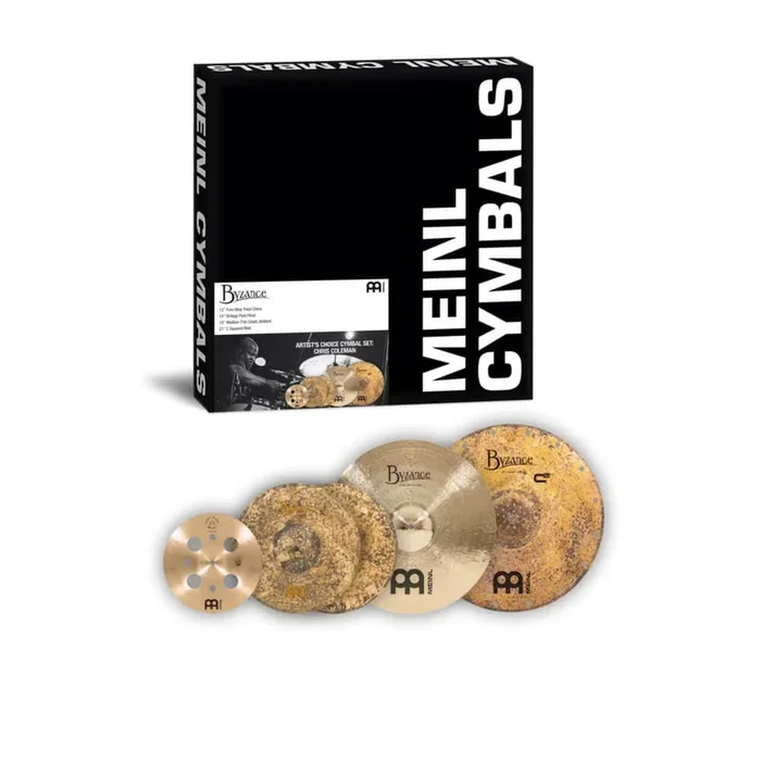 Meinl Artist’s Choice Cymbal Set: Chris Coleman 12/14/19/21