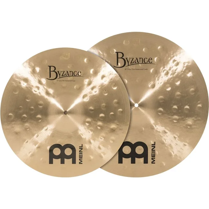 Meinl Byzance Matched Crash Cymbal Pack Extra Thin Hammered 18/20