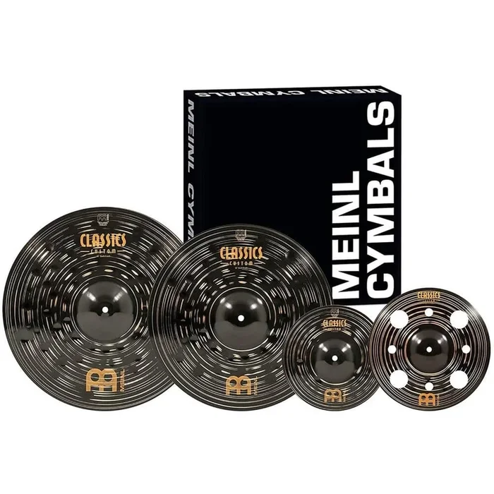 Meinl Classics Custom Dark Crash & Effect Cymbal Pack 10/16/18 w/FREE 12″