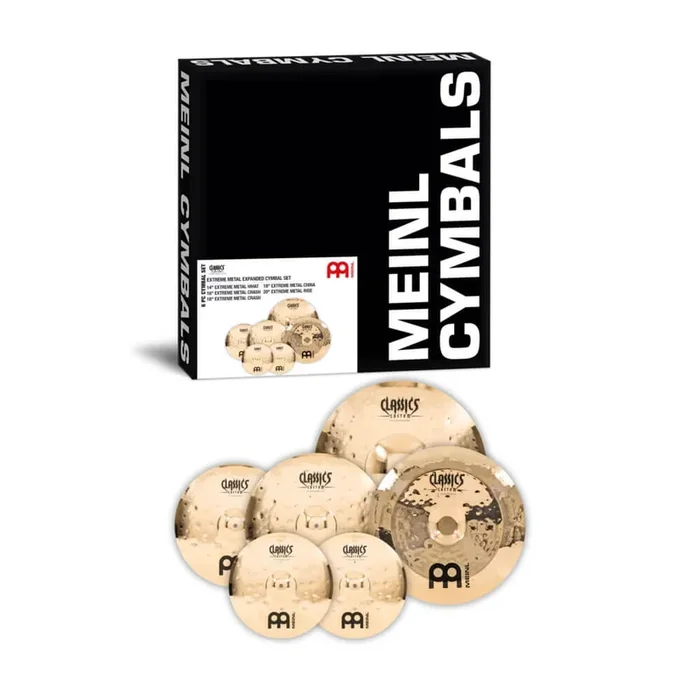 Meinl Classics Custom Extreme Metal Expanded Cymbal Set 14/16/18/20