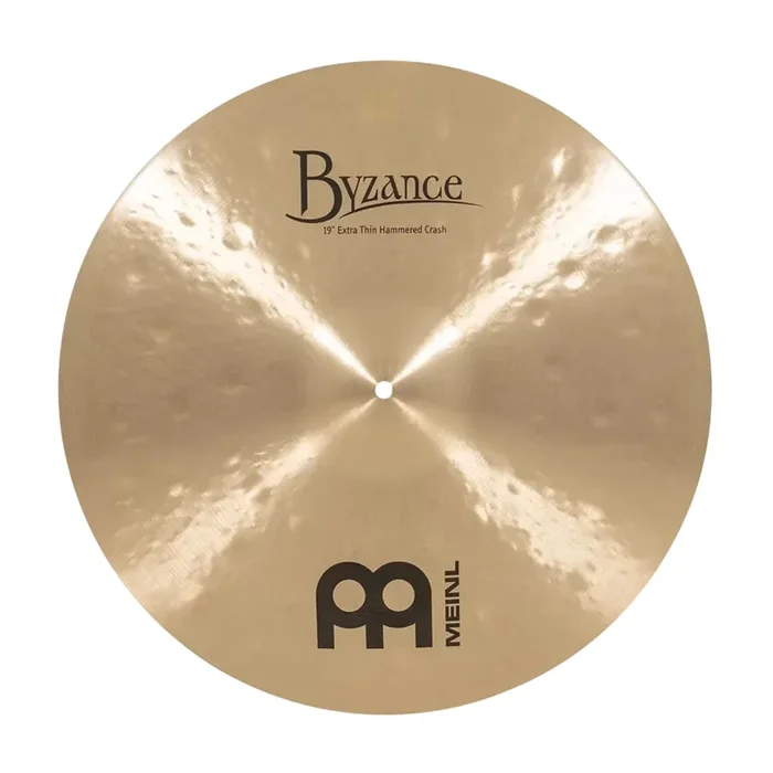 Meinl Cymbals B19ETHC Byzance Traditional Extra Thin Hammered Crash Cymbal – 19″