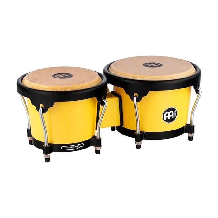 Meinl HB50IY Journey Series Molded ABS Bongo – Illuminating Yellow