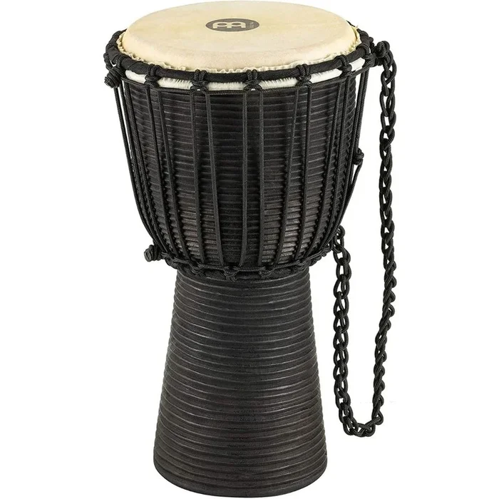Meinl Headliner Rope-Tuned Djembe 8″ Medium Black River