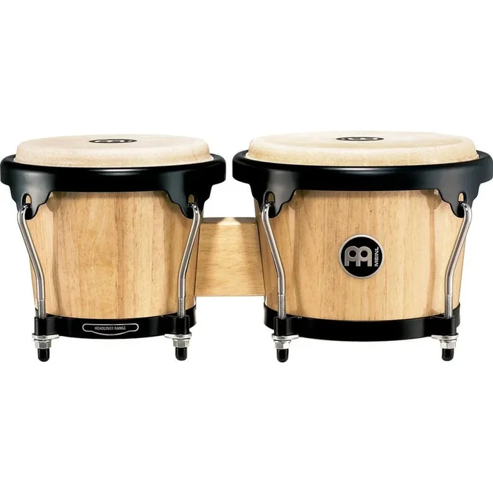 Meinl Headliner Wood Bongos 6 3/4 & 8 Natural