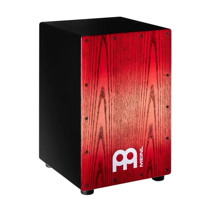 Meinl Percussion Headliner MCAJ100BK Snare Cajon – Tango Red Fade