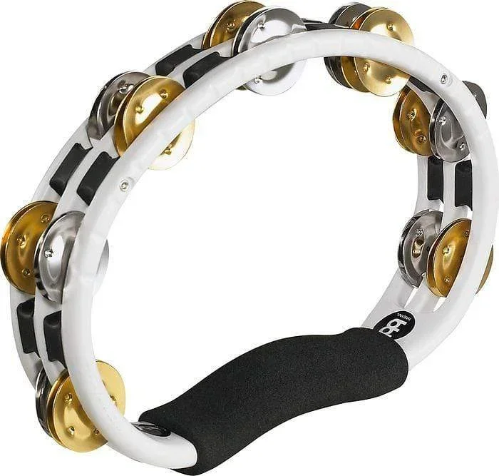 Meinl Recording-Combo ABS tambourine Hand held version, White