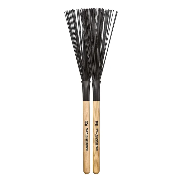 Meinl Stick & Brush Fixed Nylon Brush with Wooden Handle