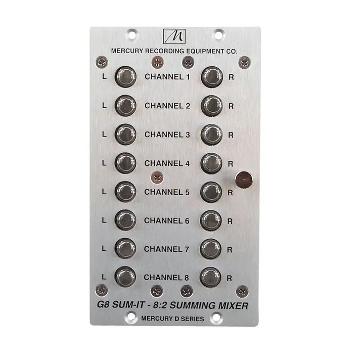 Mercury Recording Equipment G8 SUM-IT 8:2 Module