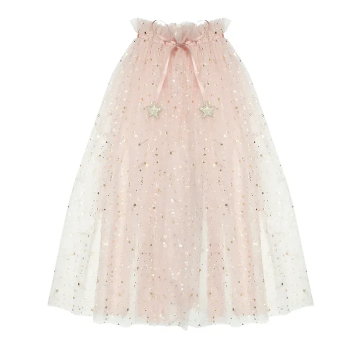 Mimi and Lula pink star cape