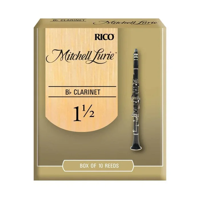 Mitchell Lurie RML10BCL150 1.5 Bb Clarinet Reeds (10 Pack)