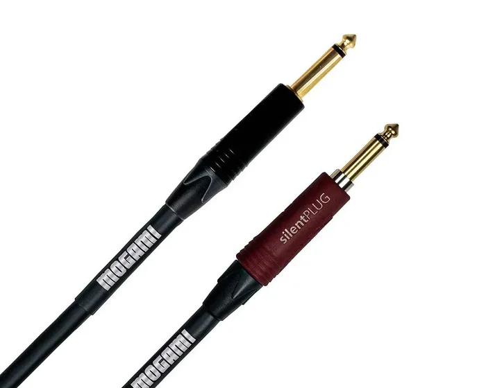 Mogami 20′ Platinum Guitar Cable Straight-Straight With Silent