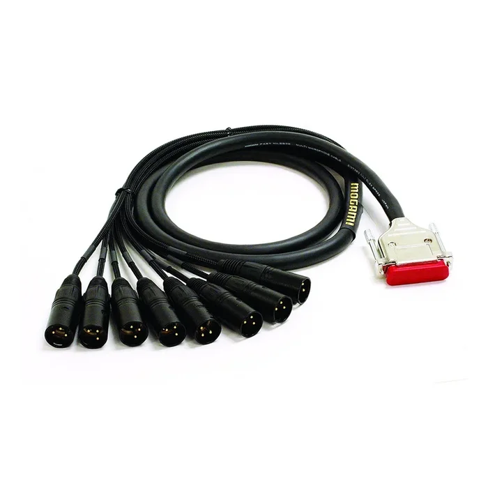 Mogami Gold DB25 to XLR Male 25′