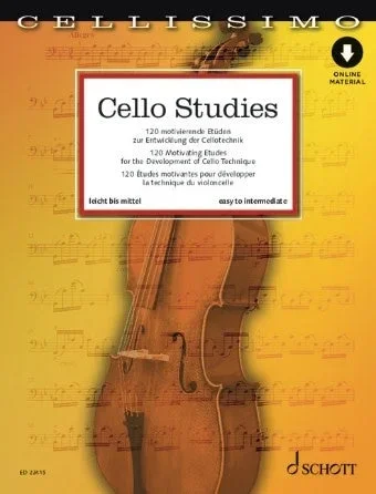 Mohrs/Ellis: Cello Studies – 120 Motivating Etudes for the Development of Cello Technique