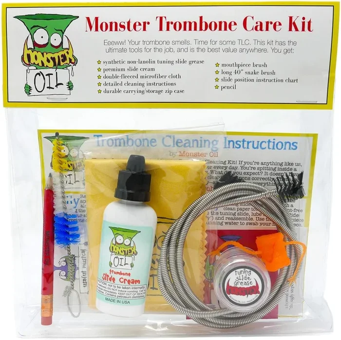 Monster Oil Trombone Care & Cleaning Kit