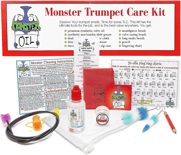 Monster Oil Trumpet Cleaning Care Kit