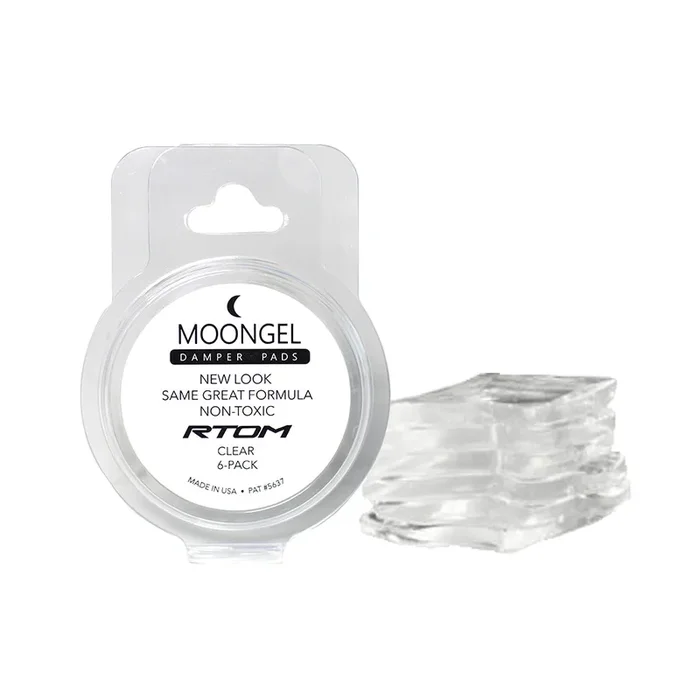 Moongel Drum Dampers Original (Clear) Pack of 6