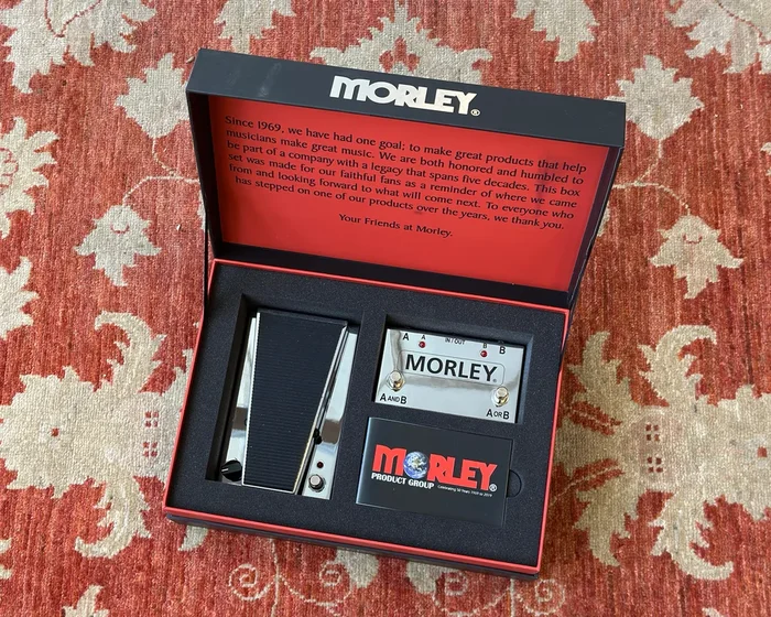 Morley 50th Anniversary Chrome Bundle / Power Wah + AB – #37 of 300