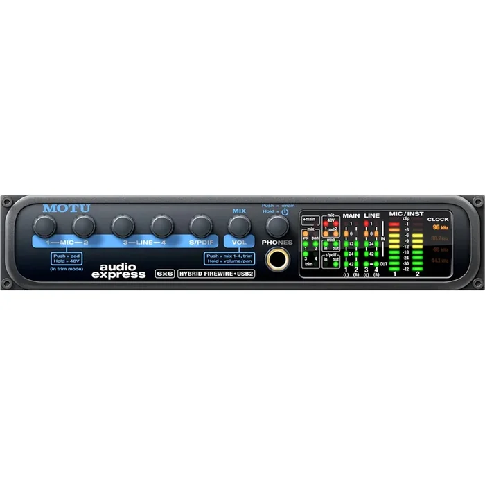 MOTU Audio Express 6X6 Hybrid Firewire/USB2 interface