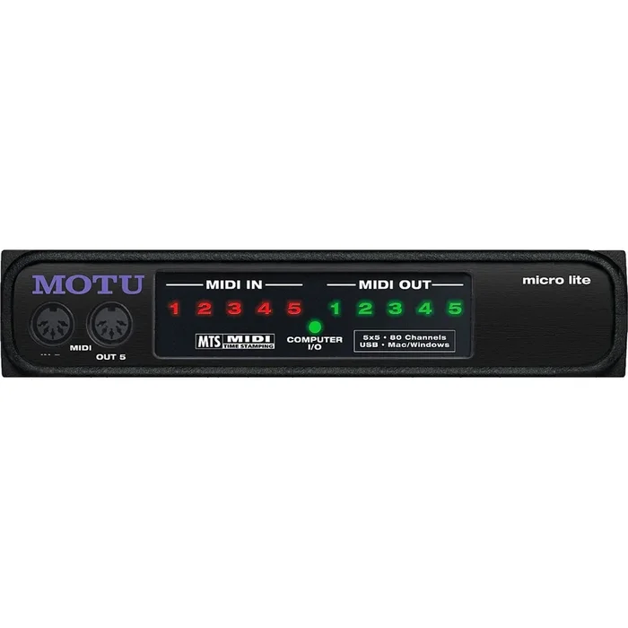 MOTU Microlite 5×5 USB Midi Interface