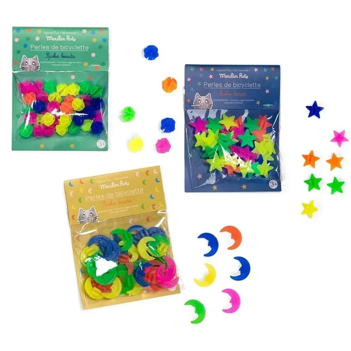 Moulin Roty bike spoke beads (assorted)