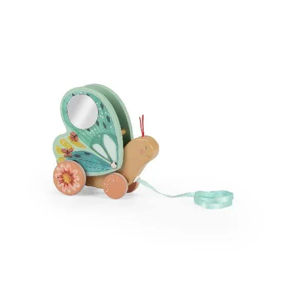 Moulin Roty Trois Petits Lapins – pull along butterfly