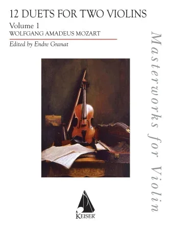 Mozart:(Granat)12 Duets for 2 Violins Vol1 (Two Violins) | Metzler Violins
