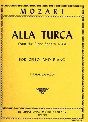 Mozart, W.A. (Cassado): Alla Turca (cello & piano)