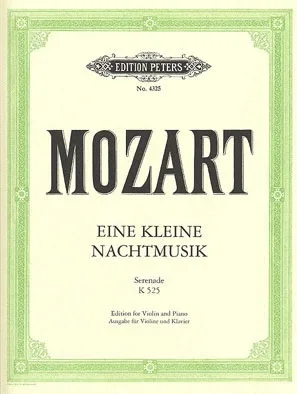 Mozart, W.A.: Eine Kleine Nachtmusik K525 (violin & piano)