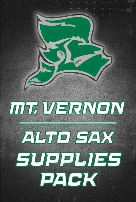 Mt. Vernon Alto Sax Supply Pack
