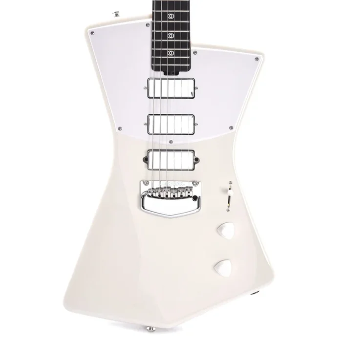Music Man St. Vincent Signature Polaris White w/Roasted Maple Neck & Ebony Fingerboard