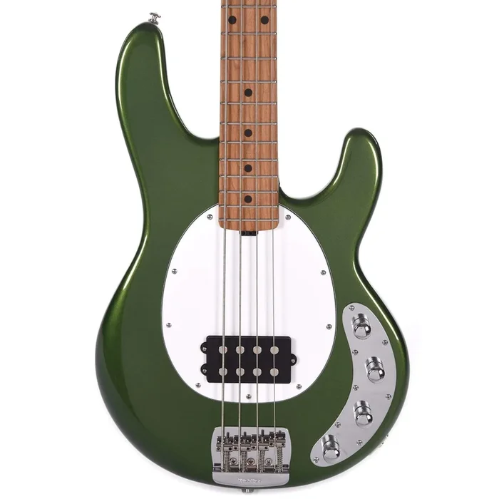 Music Man StingRay 4 Special H Charging Green w/White Pickguard