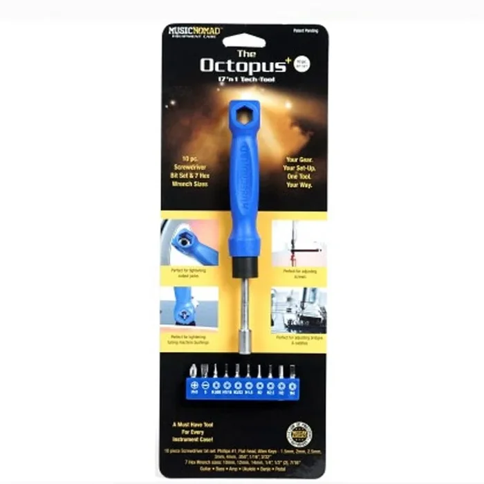 Music Nomad MN228 The Octopus Premium Guitar 17 in 1 Tech Tool