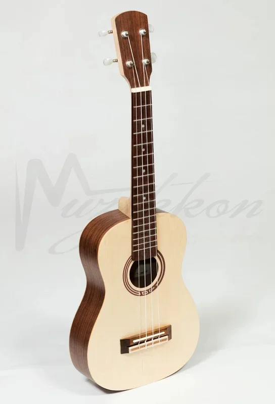 Muzikkon Walnut Ukulele, 4 String Baritone