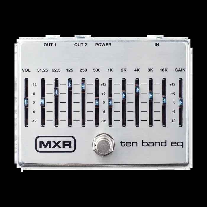 MXR M108S Ten Band EQ Silver