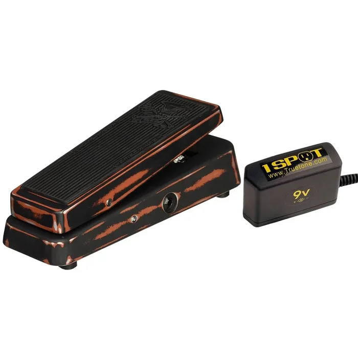 MXR Slash Cry Baby Classic Wah Bundle w/ Truetone 1 Spot Space Saving 9v Adapter