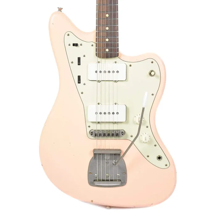 Nash JM-63 Shell Pink Alder Light Relic w/3-Ply Mint Pickguard & Lollar Pickups