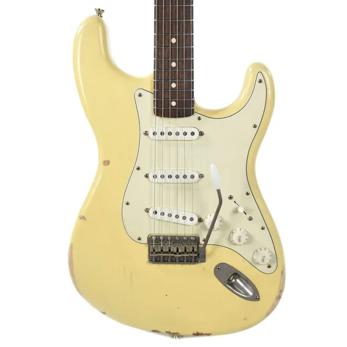 Nash S-63 Ash Cream Light Relic w/3-Ply Mint Pickguard & Lollar Pickups
