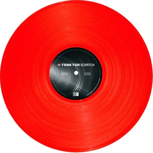 Native Instruments Traktor Scratch Control Vinyl MK2 – Red