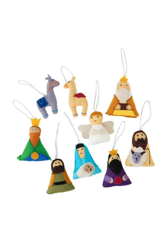 Nativity Ornament Set