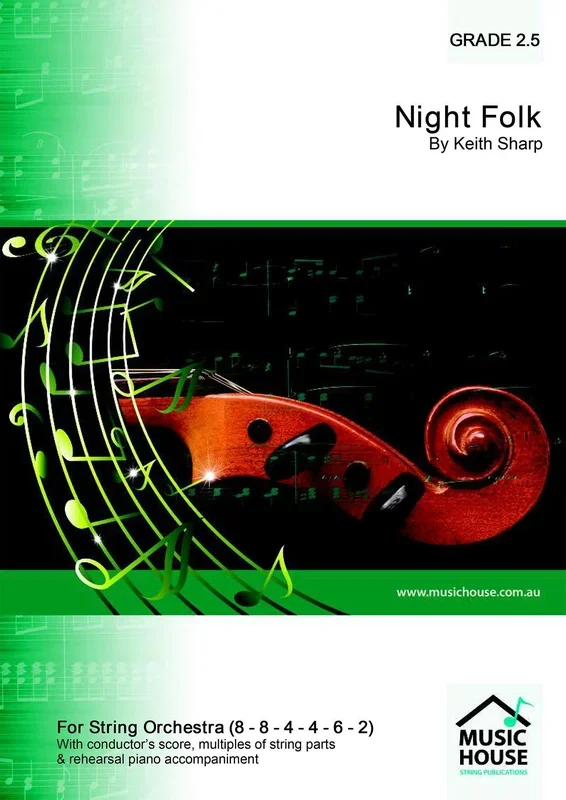 Night Folk (Keith Sharp) for String Orchestra