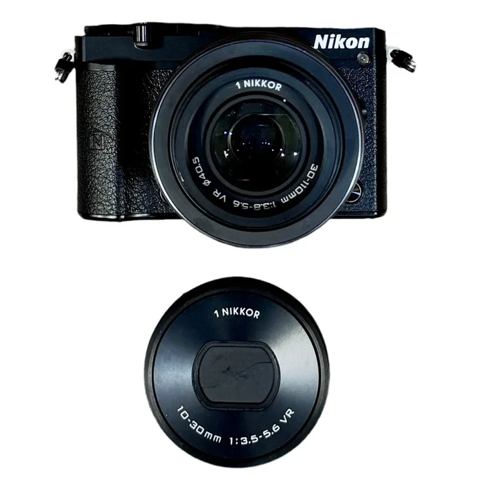 Nikon 1 J5 Mirrorless Digital Camera w/ 1 NIKKOR 30-110mm f/3.8-5.6 VR & 1 NIKKOR 10-30mm f/3.5-5.6 VR Lenses