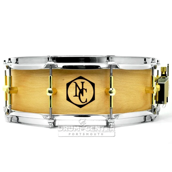 Noble & Cooley Solid Shell Classic Beech Snare Drum 14×5 Natural Oil