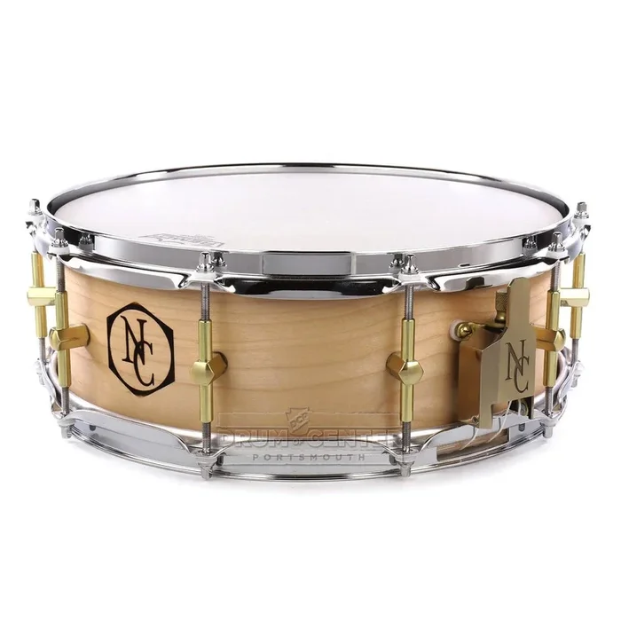 Noble & Cooley Solid Shell Classic Maple Snare Drum 14×5 Natural Oil